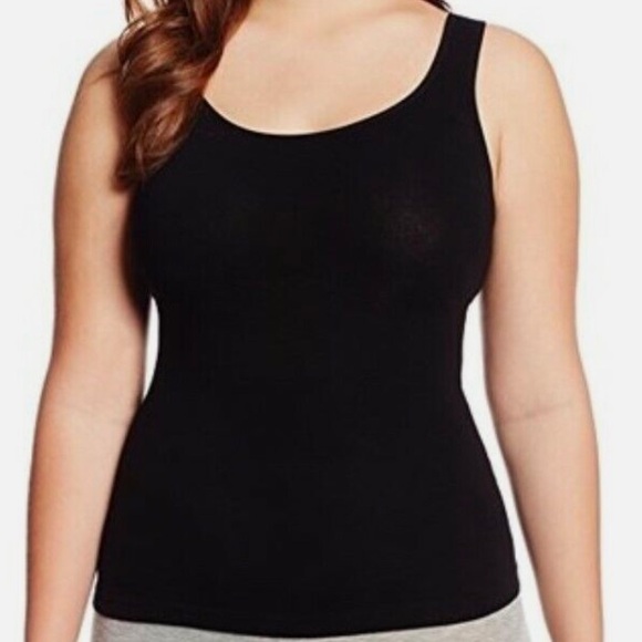 Yummie Tummie M/l Stephan black Tank Top - Picture 1 of 4